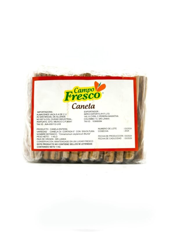 CANELA DE PAQUETE 1KL