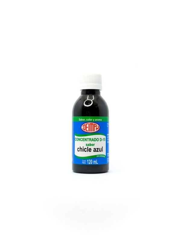 CONCENTRADO CHICLE AZUL 30/120ML