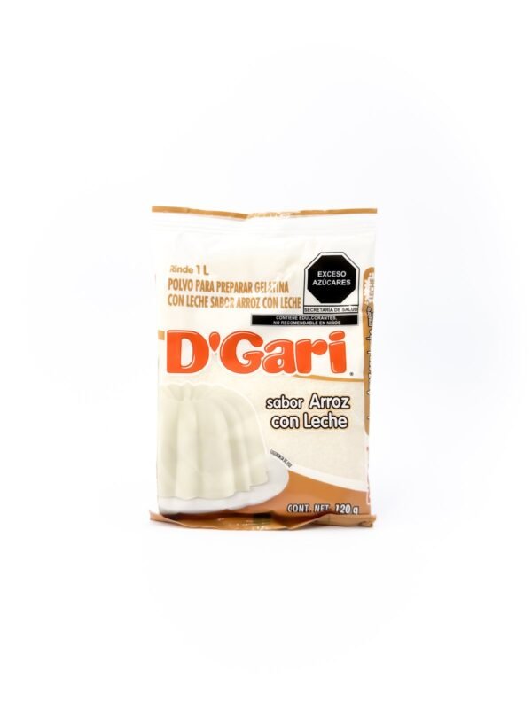 GELATINA GARY ARROZ LECHE C/50