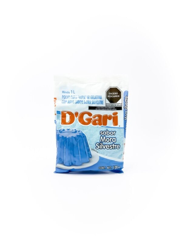 GELATINA GARY MORA AZUL C/50