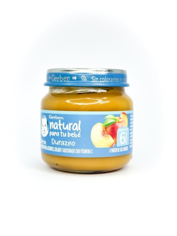 GERBER DURAZNO 24/100G