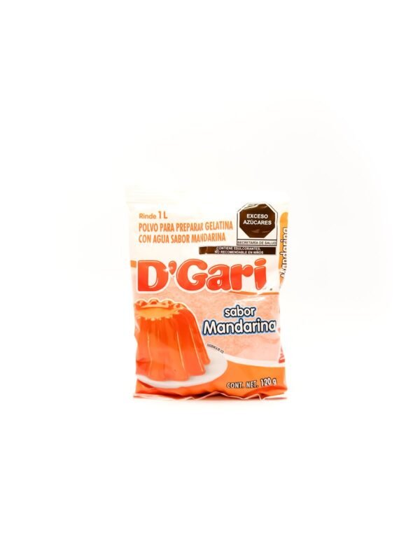 GELATINA GARY MANDARINA C/50