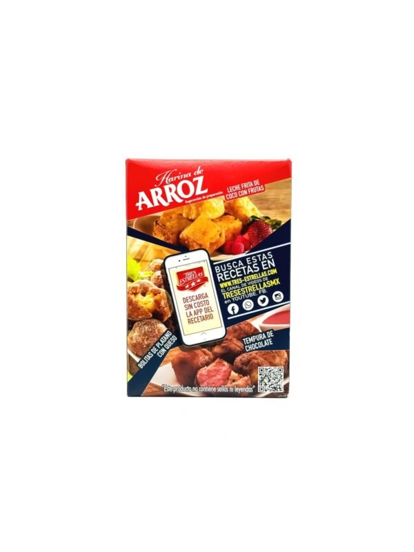 HARINA DE ARROZ 3 ESTR 12/500