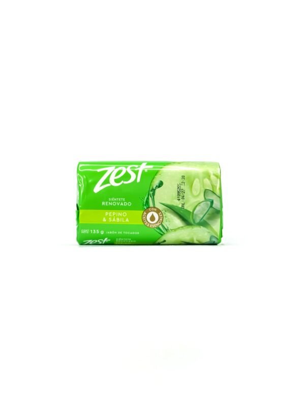 JABON ZEST PEPINO 72/135GR