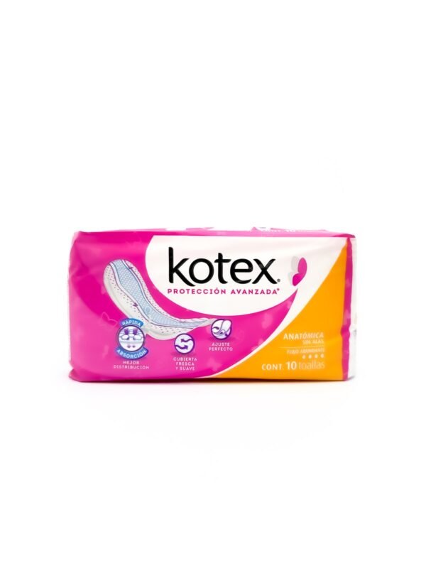 KOTEX ANATOMICA S/A 10/10+2