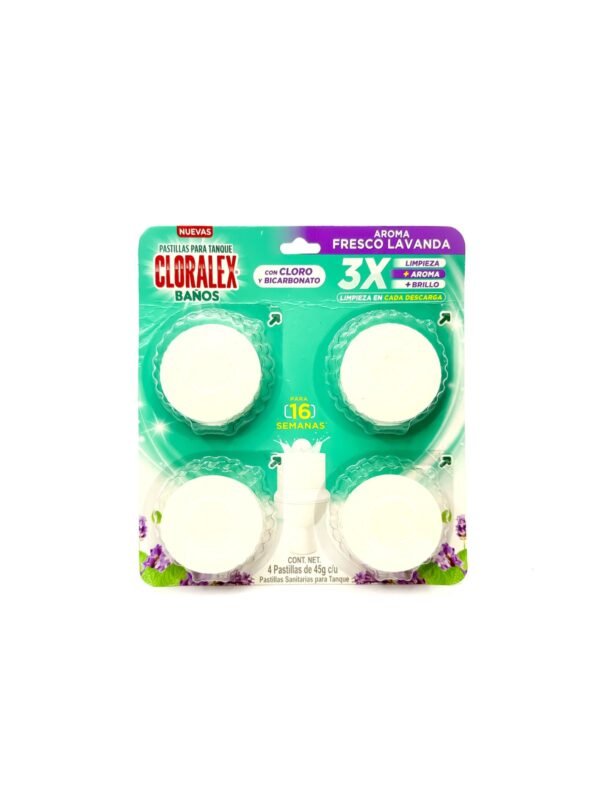 PASTILLA CLORALEX LAV 12/4PZS