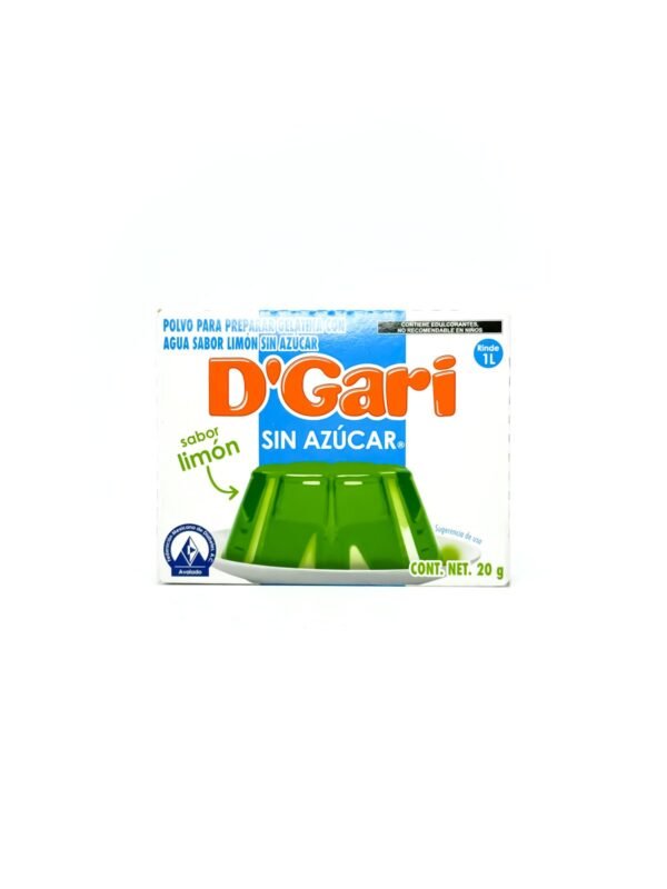 GELATINA GARY LIGHT LIMON 24/20GR