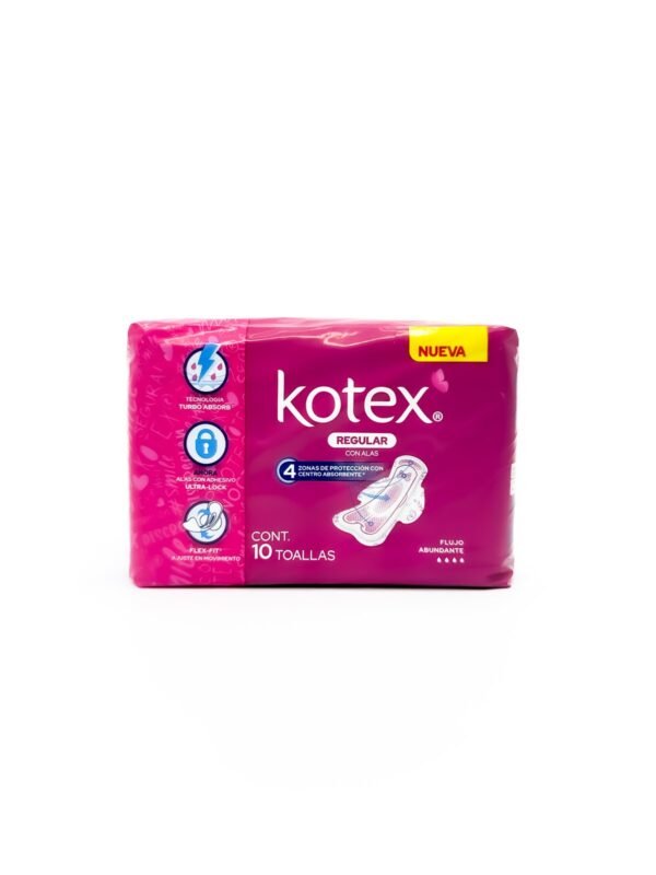 KOTEX REGULAR C/A 10/10