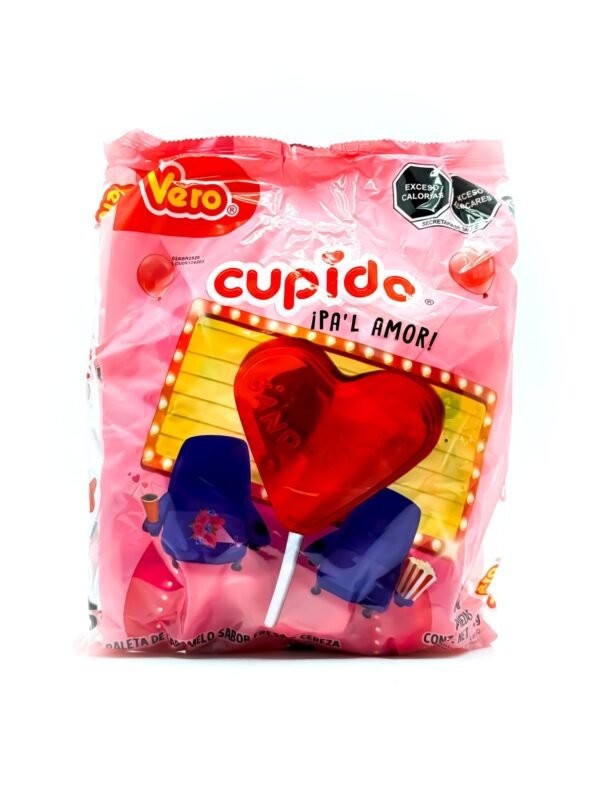 PALETA DE CORAZON CUPIDO 24/40
