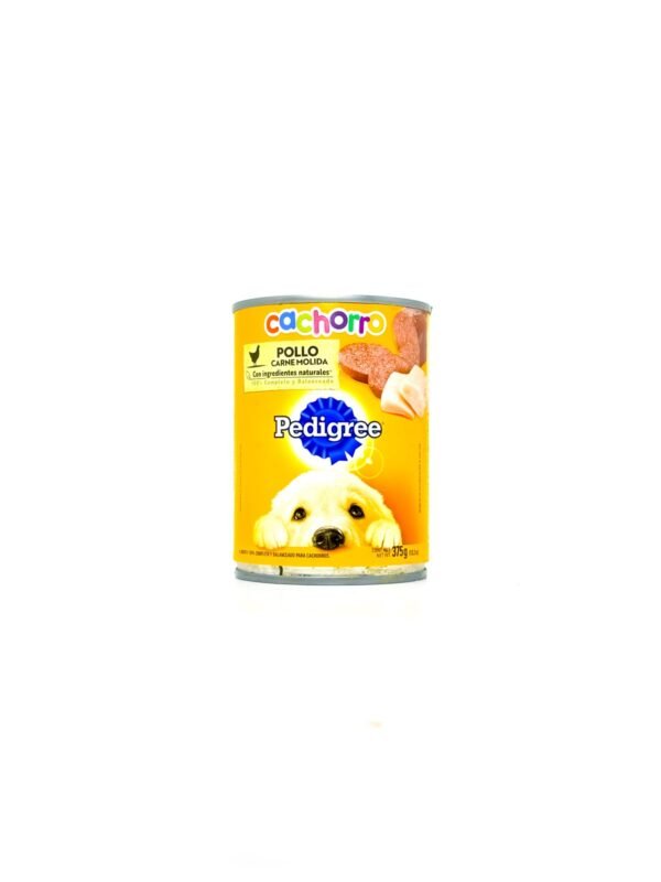 PEDIGREE CACHO POLLO LATA 24/375