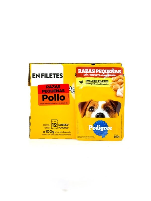 PEDIGREE R/PEQUEÑA POLLO C/12
