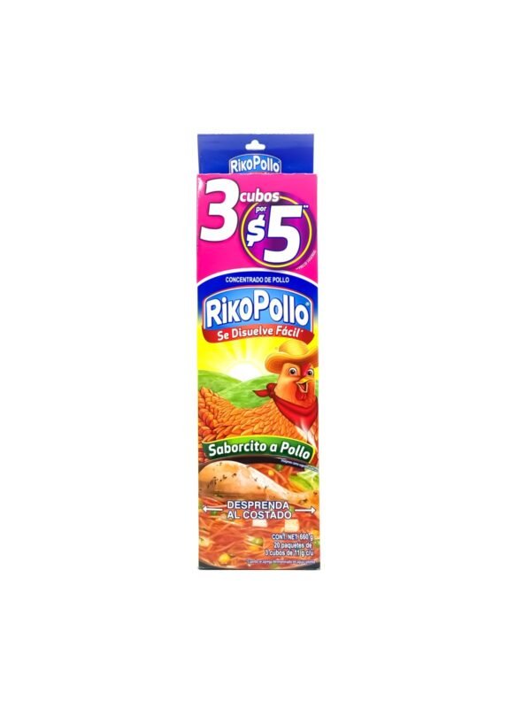 RIKO POLLO ESTUCHE 8/20/33GR$5"