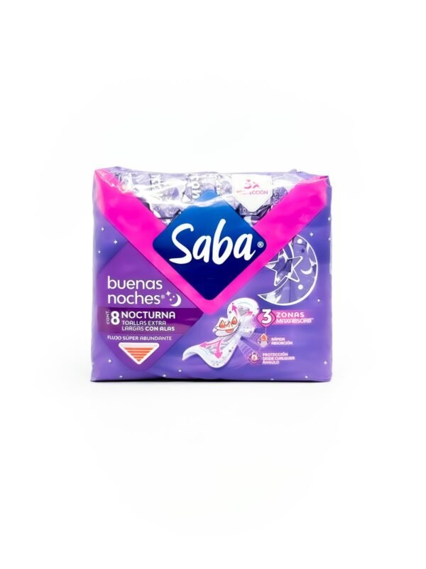 SABA NOCTURNA 10/8 TOALLAS