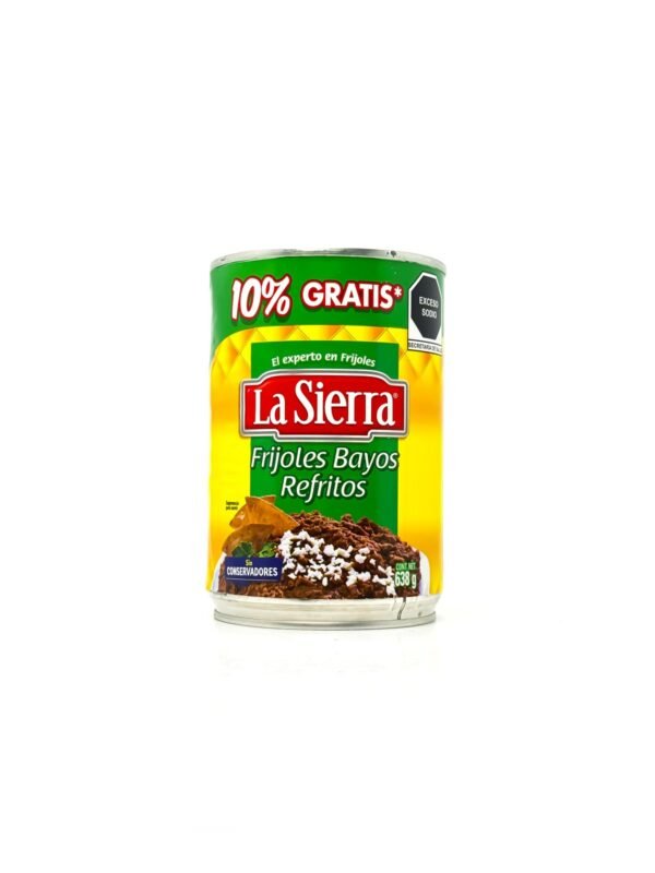 FRIJOL SIERRA REFRITO 12/580