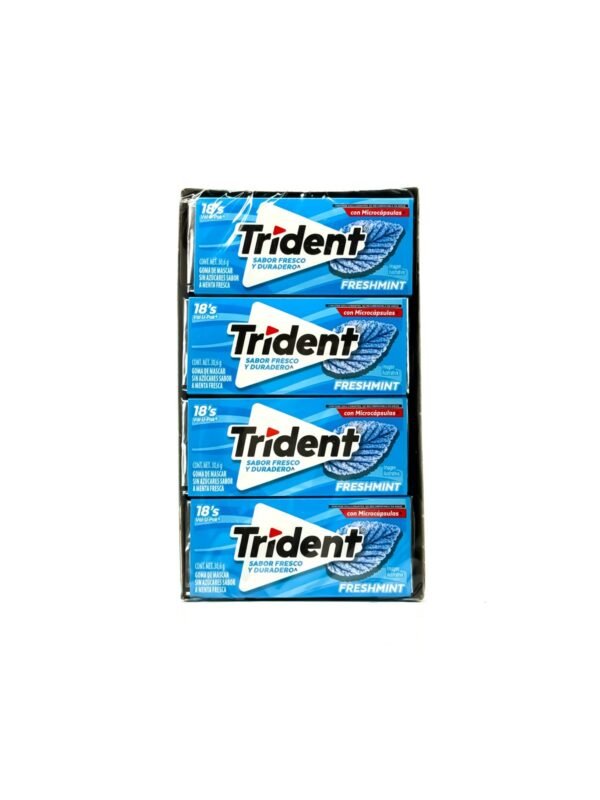 TRIDENT VAL-U-PAK FRESHMINT 12/18