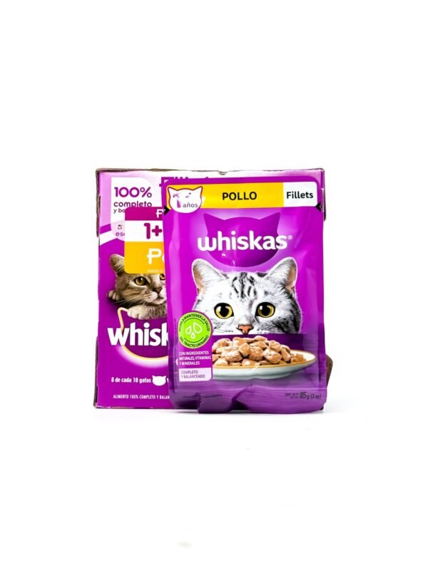 WHISKAS SOBRE POLLO 8/85GR